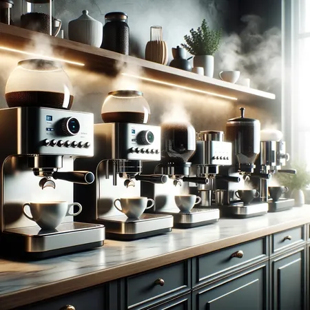 Encuentra cafeteras eléctricas que ofrezcan precisión y sabor intenso. Ideal para espresso y café tradicional.