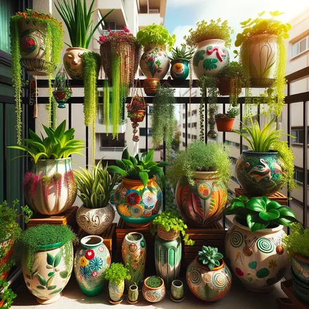 macetas inteligentes que monitorizan humedad y nutrientes en tiempo real, ideal para espacios urbanos y pequeños.