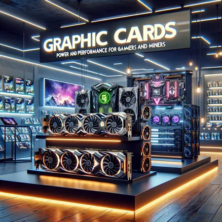 Encuentra tarjetas gráficas optimizadas para juegos y minería criptográfica. Excelencia en rendimiento y compatibilidad.